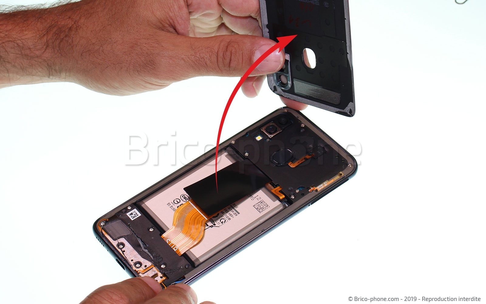 Changement de dock sur Galaxy A40 photo 4