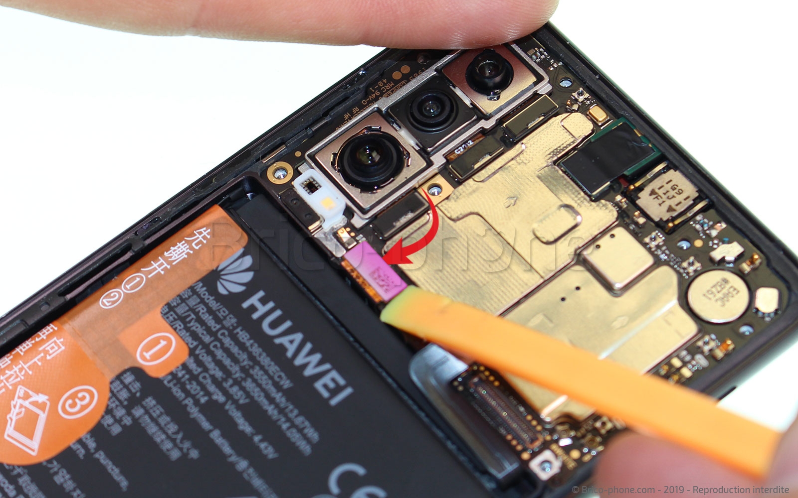 Démontage complet sur P30 photo 1