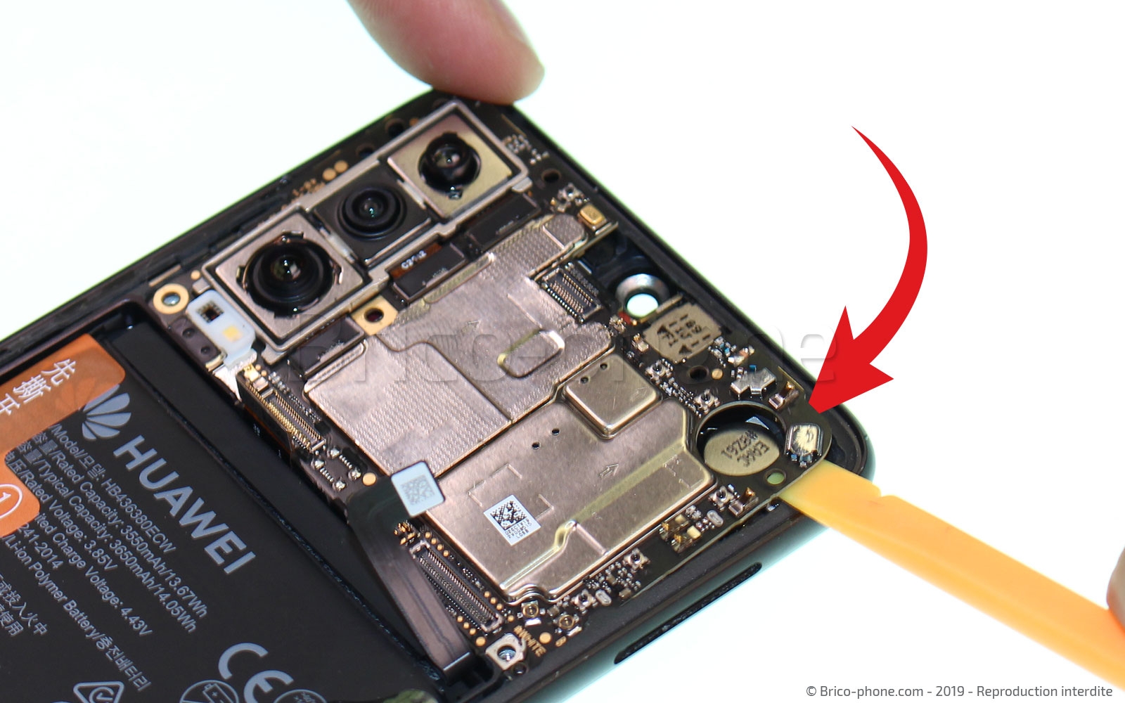 Démontage complet sur P30 photo 1