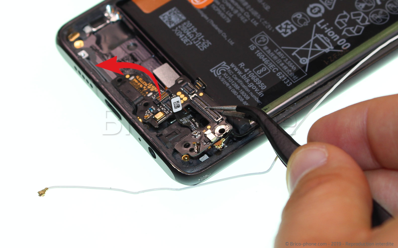 Démontage complet sur P30 photo 1