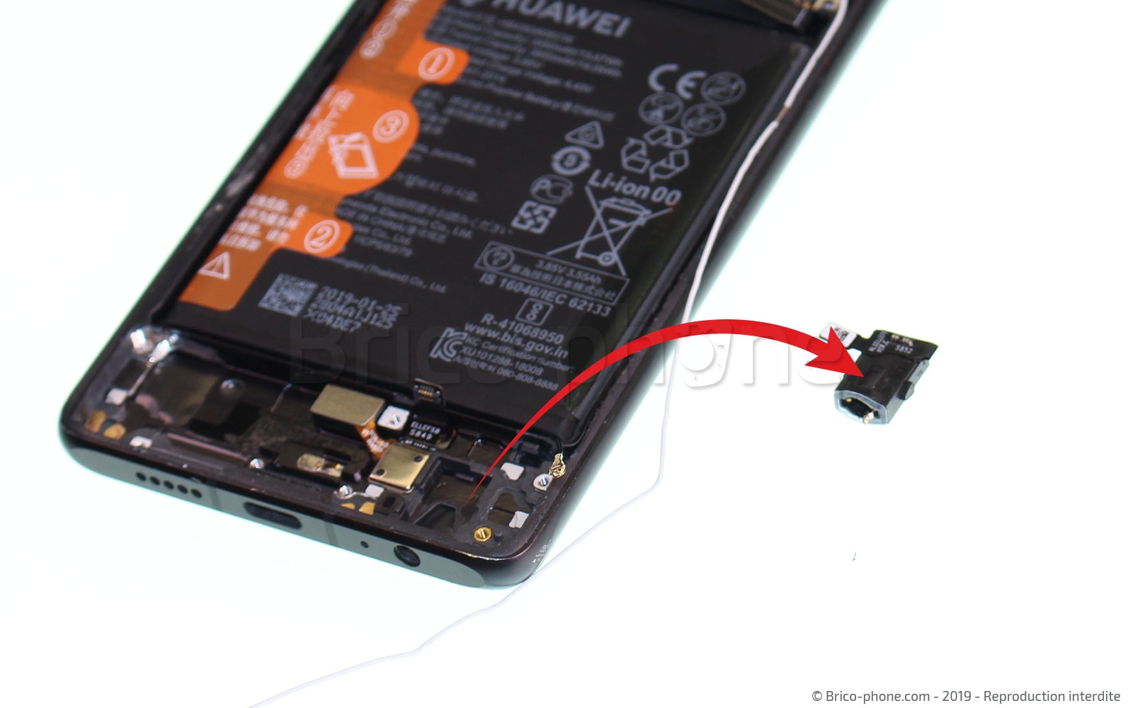 Démontage complet sur P30 photo 4