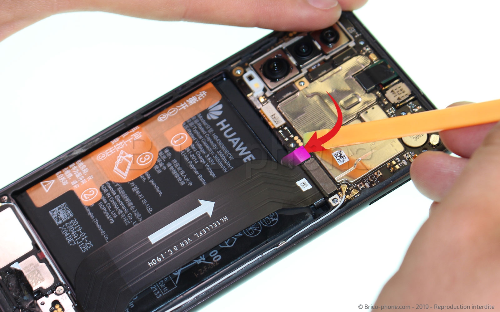 Changement de Batterie sur P30 photo 1