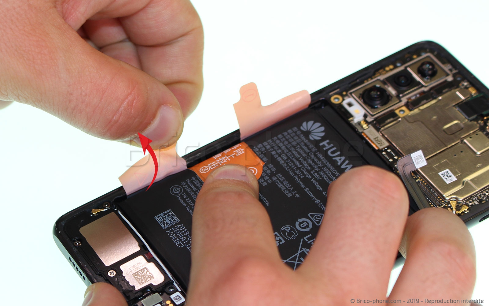 Changement de Batterie sur P30 photo 2