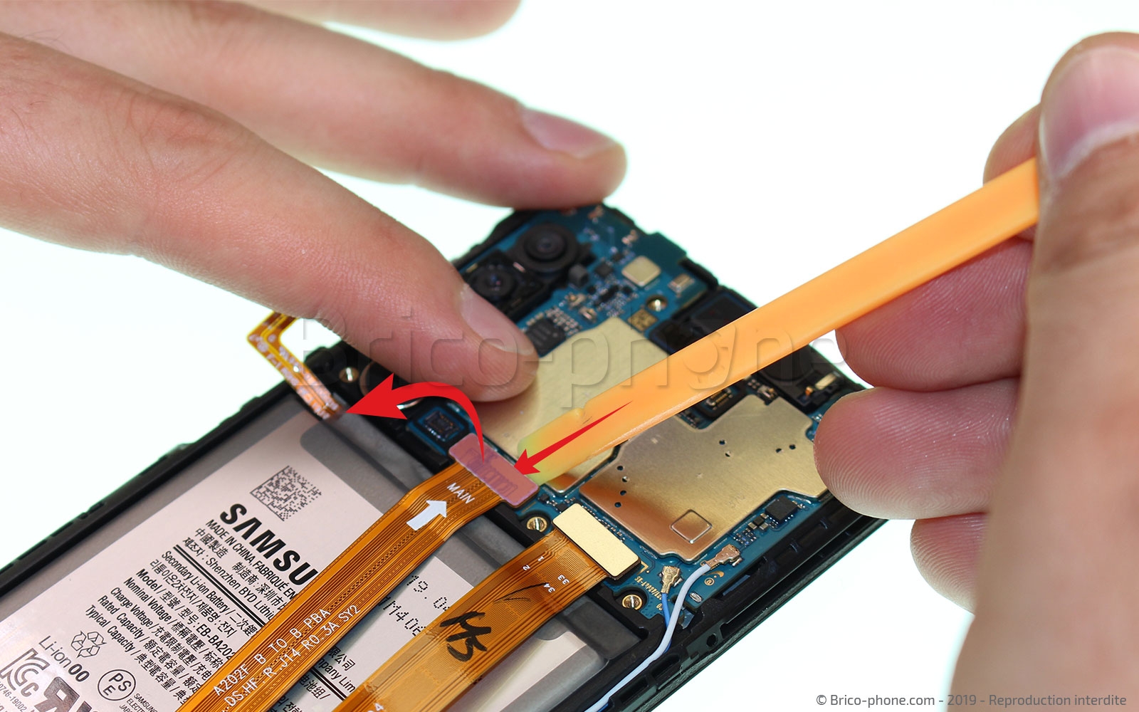 Démontage complet sur Galaxy A20e photo 3