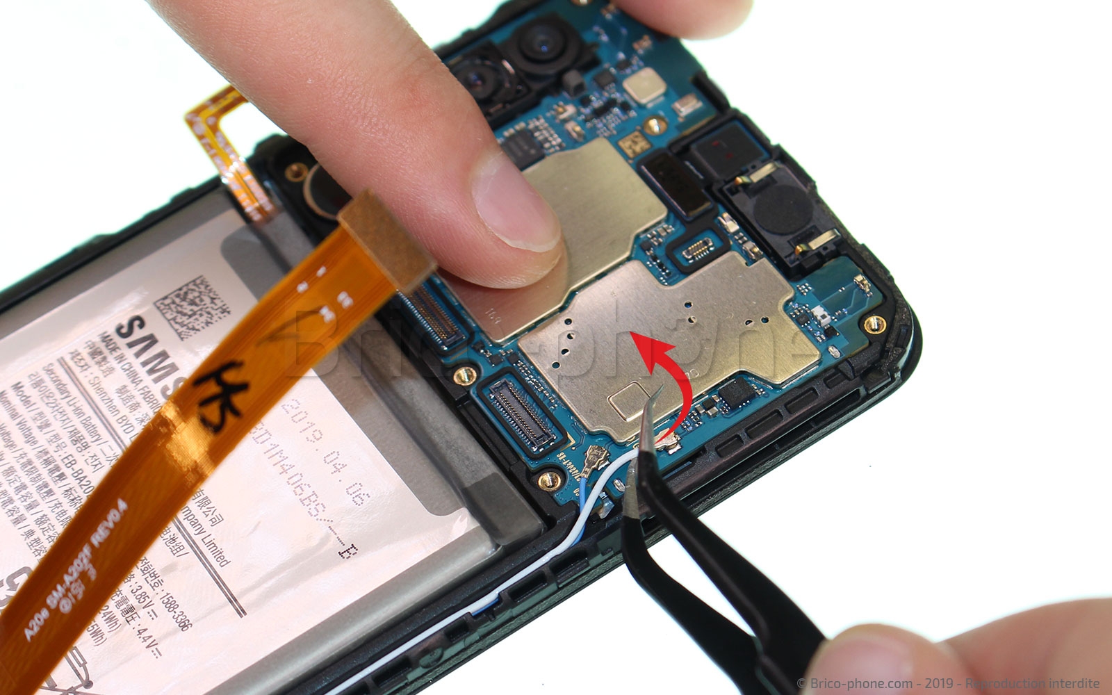 Démontage complet sur Galaxy A20e photo 1