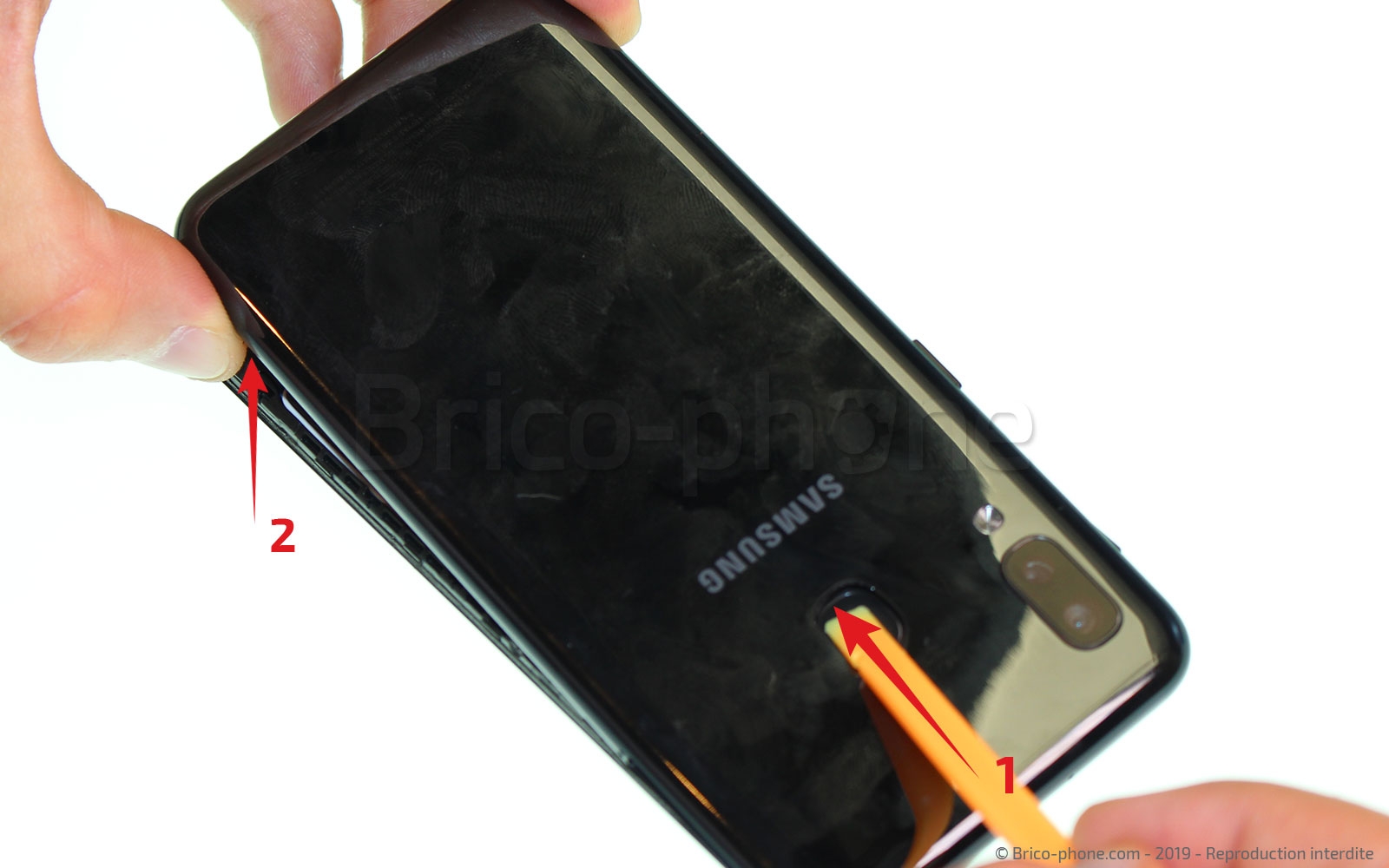 Démontage complet sur Galaxy A20e photo 2