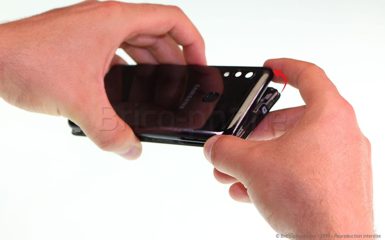 Démontage complet sur Galaxy A20e photo 3