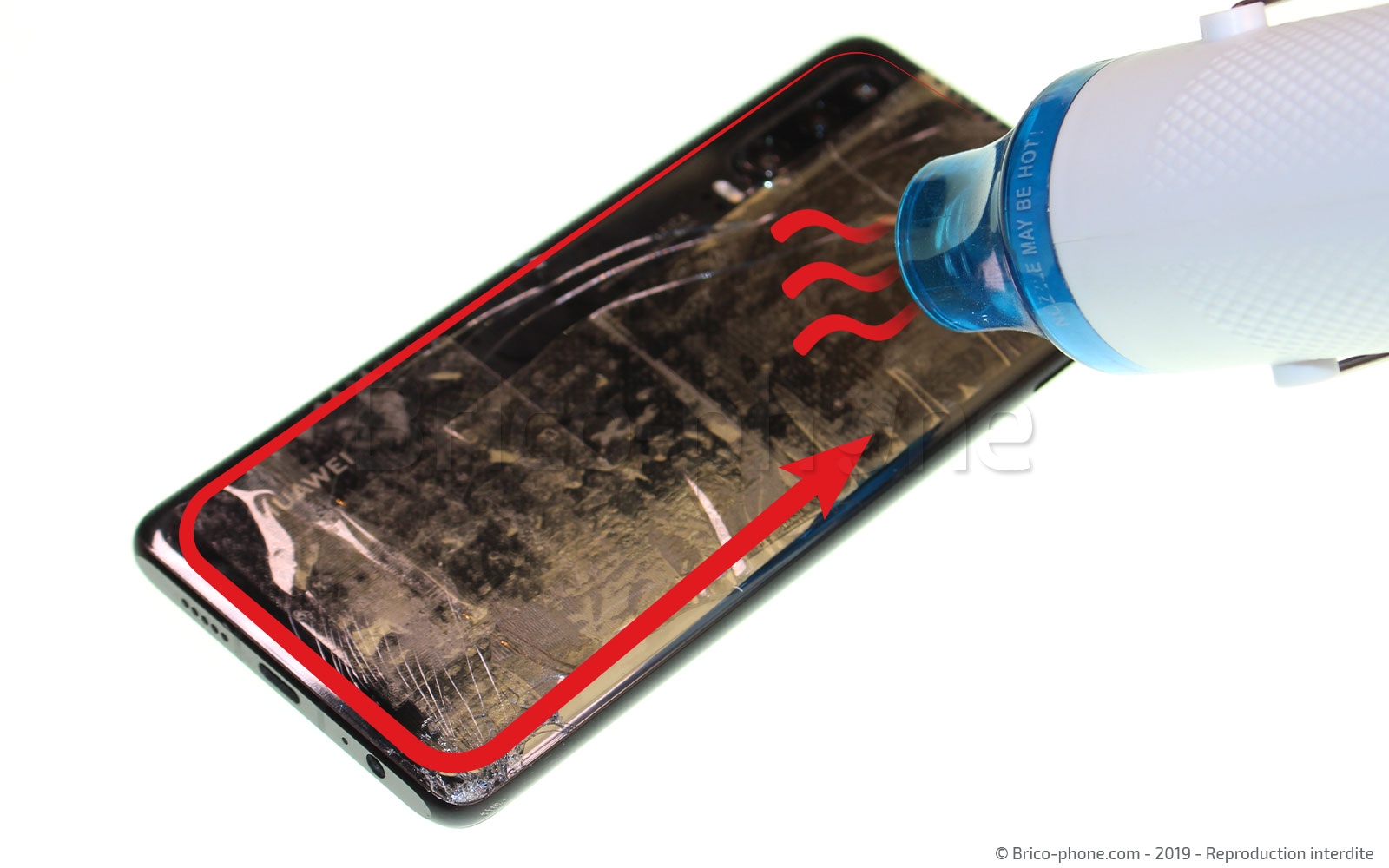 Changement de Vitre Arrière sur P30 photo 3