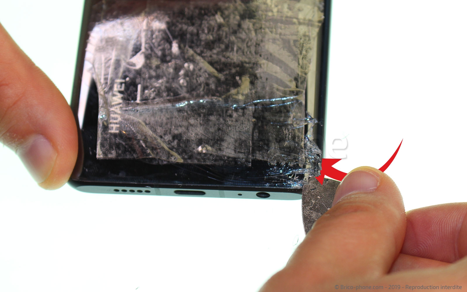 Changement de Vitre Arrière sur P30 photo 1