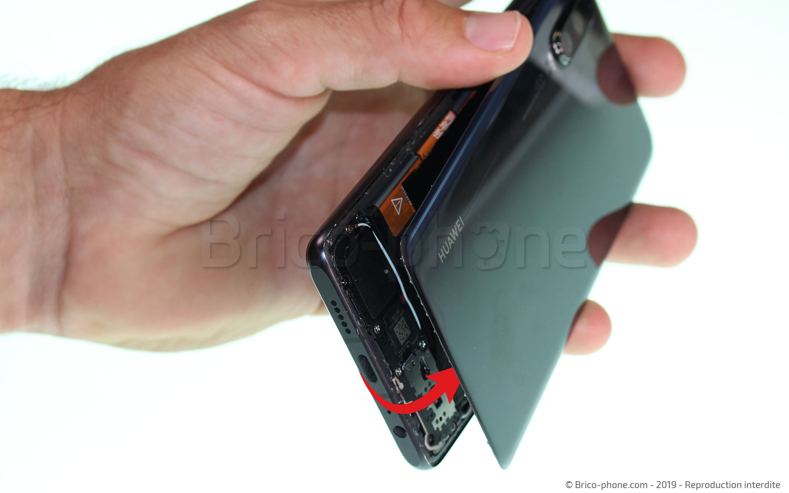 Changement du bloc écran  sur P30 photo 3