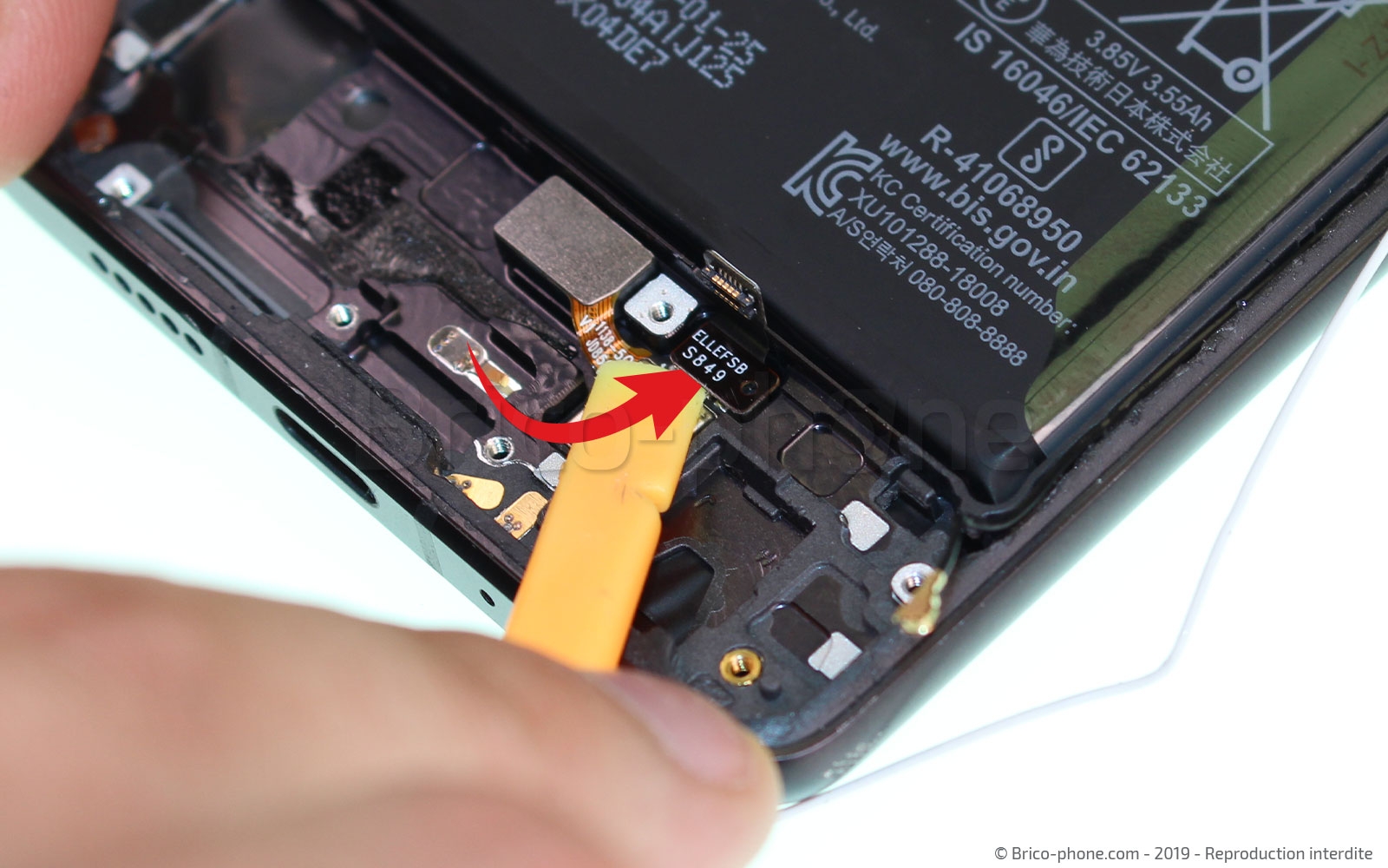 Changement du bloc écran  sur P30 photo 1