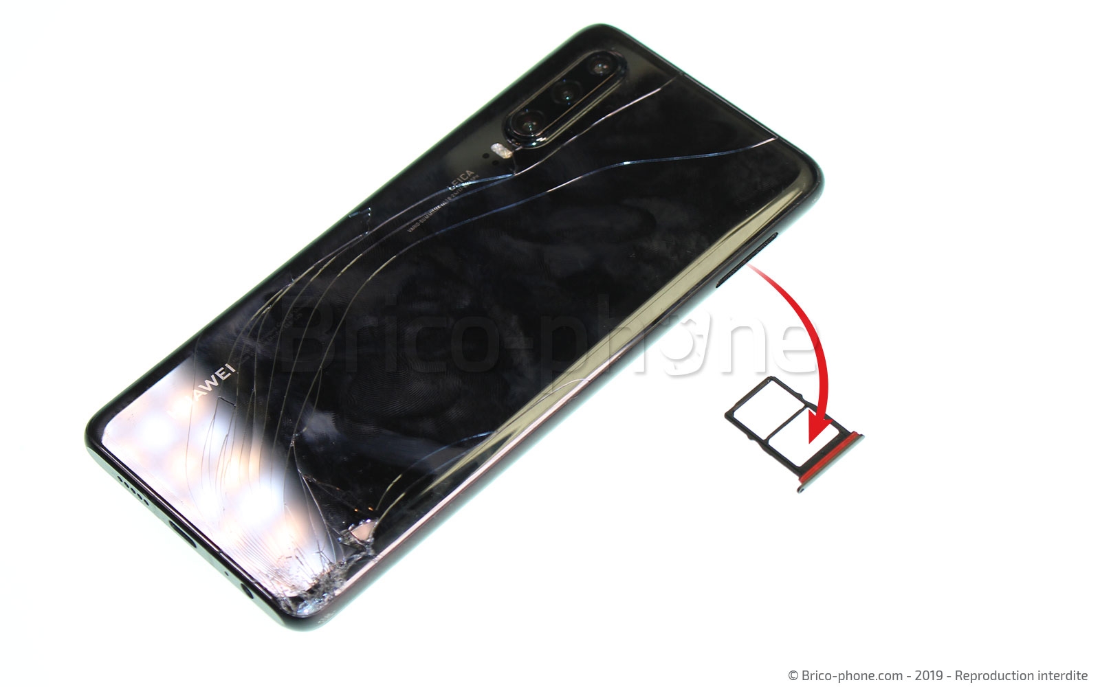 Changement du bloc écran  sur P30 photo 4