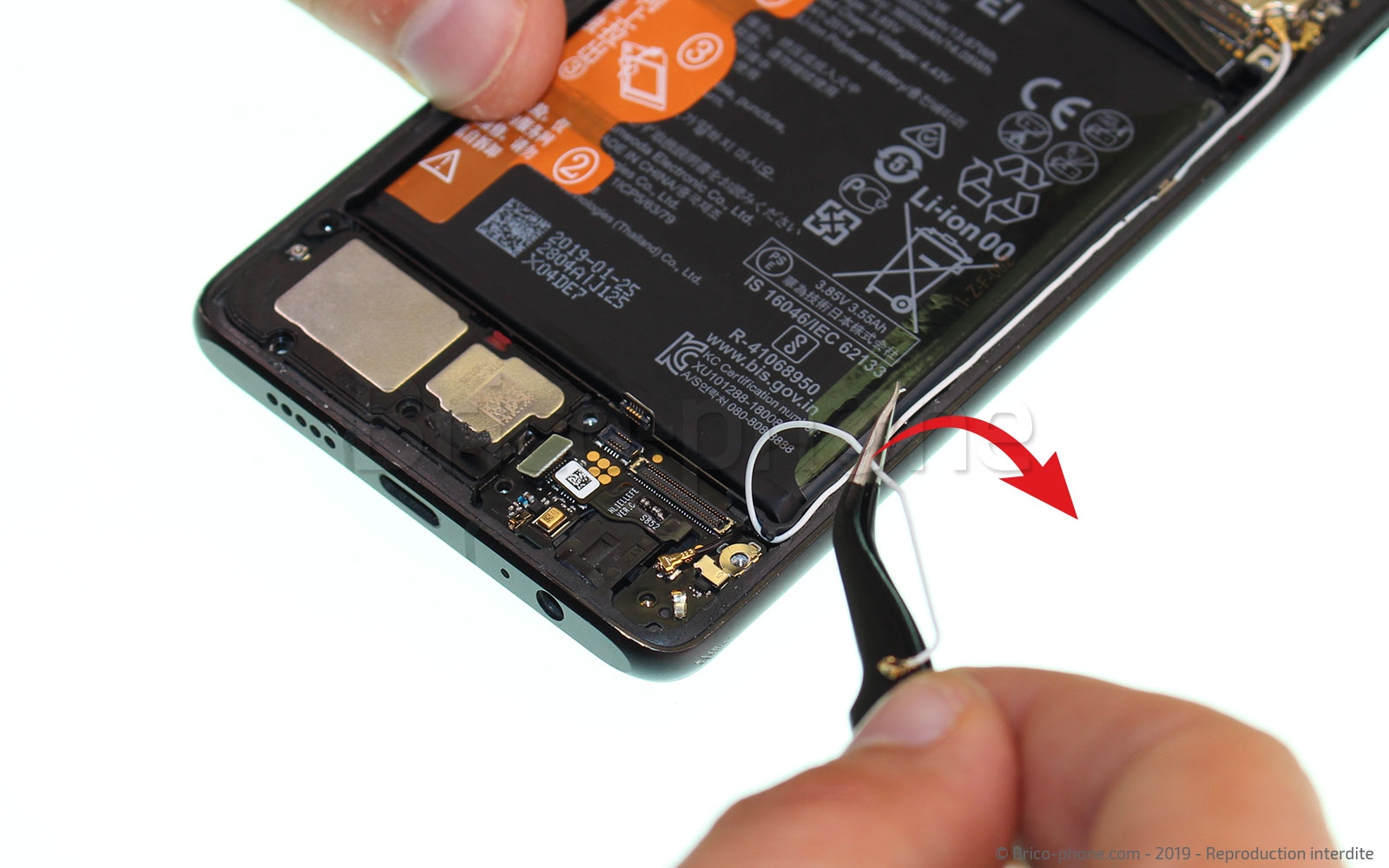 Changement du bloc écran  sur P30 photo 1