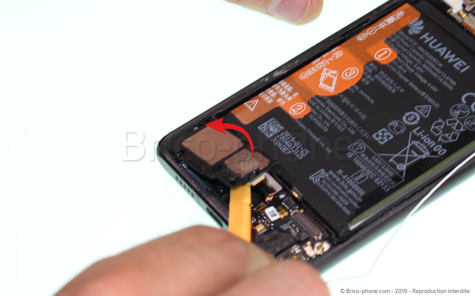 Changement du bloc écran  sur P30 photo 3