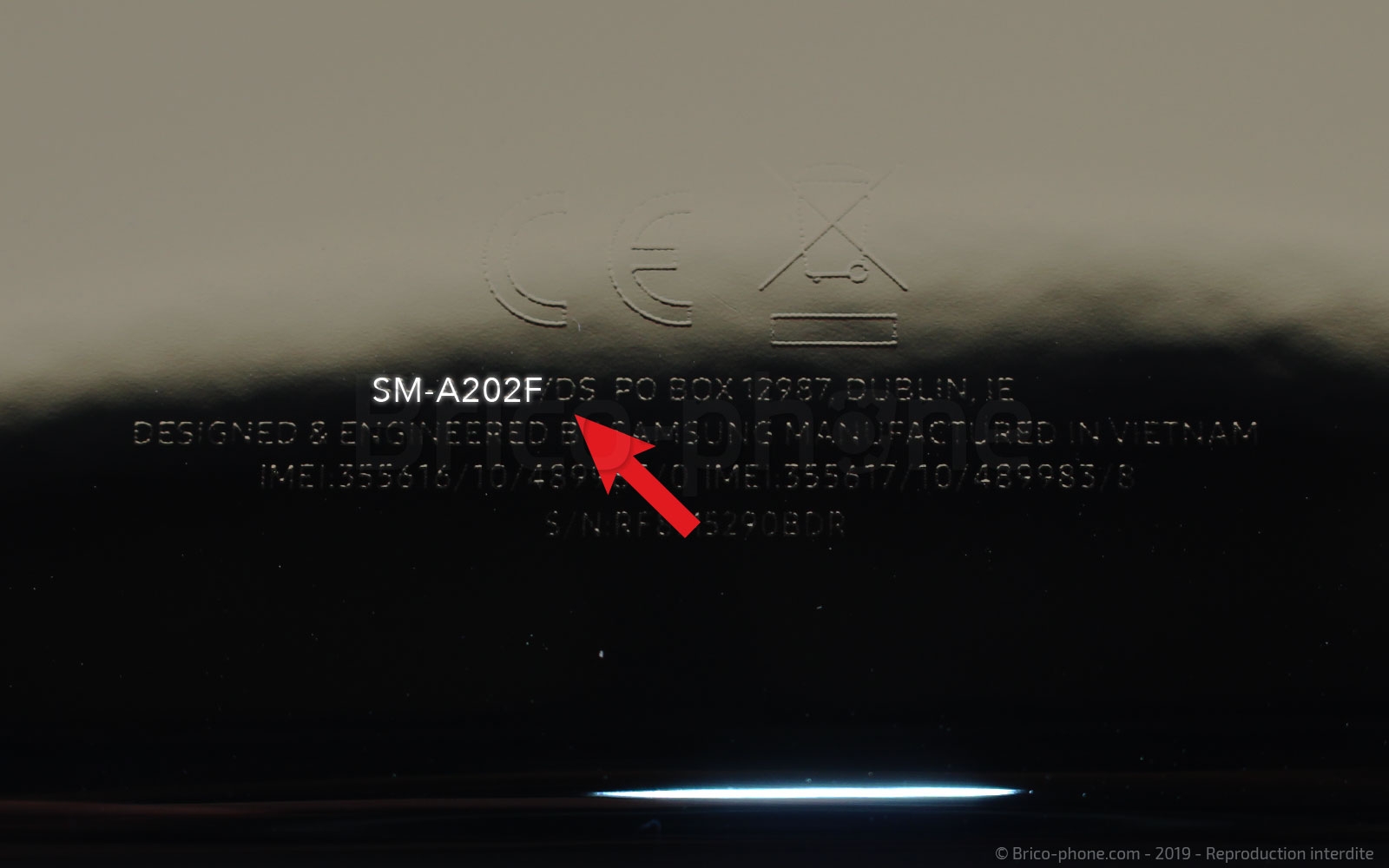 Changement de bloc écran sur Galaxy A20e photo 1