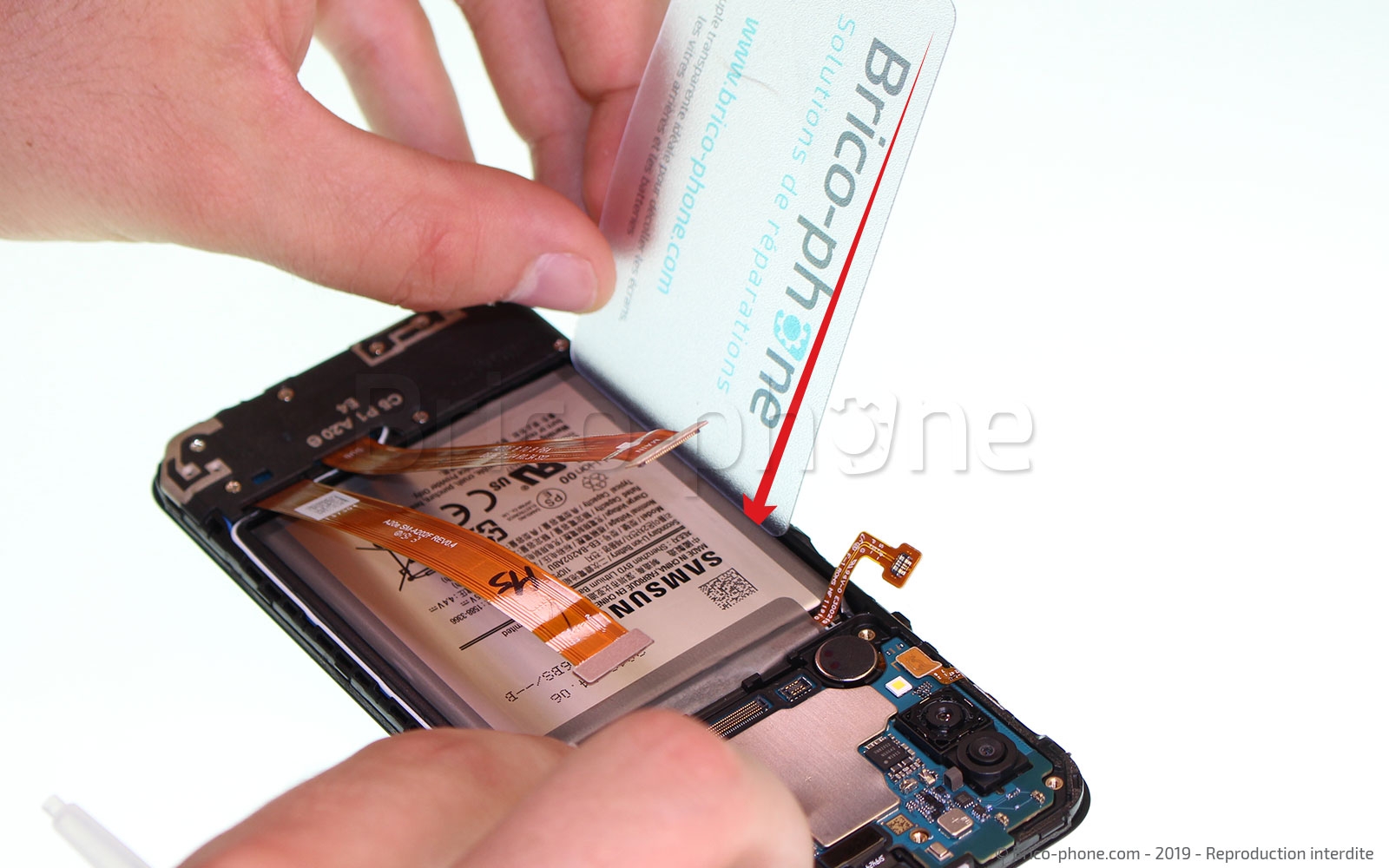 Changement de bloc écran sur Galaxy A20e photo 1