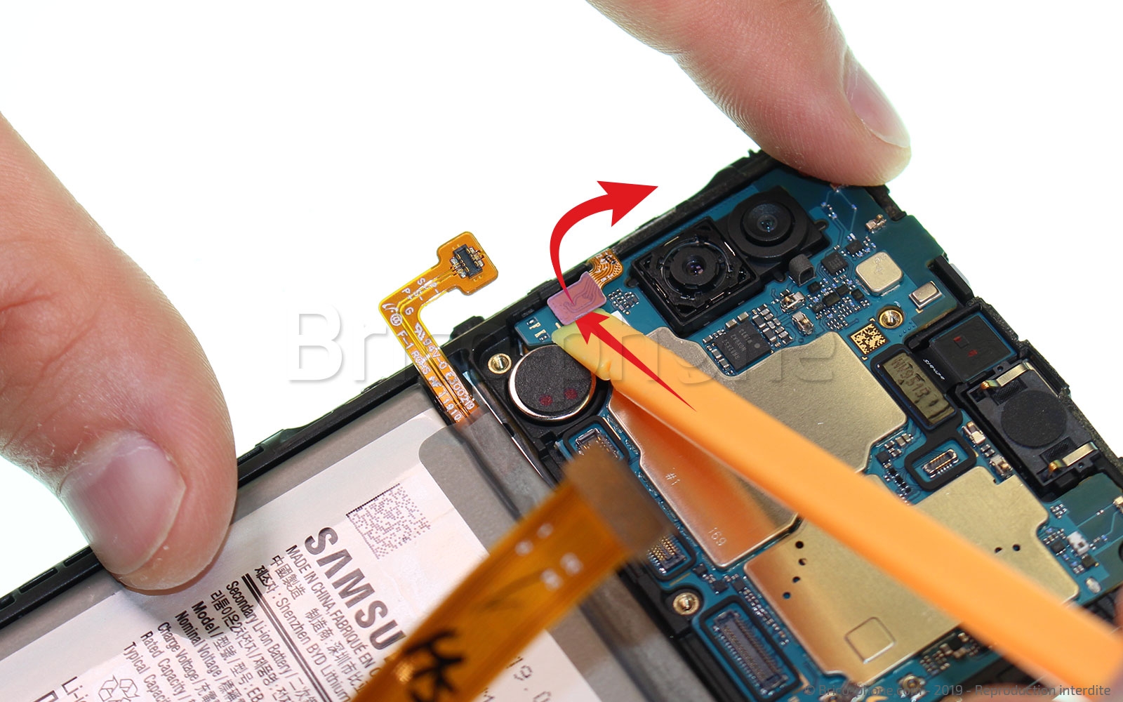 Changement de bloc écran sur Galaxy A20e photo 1