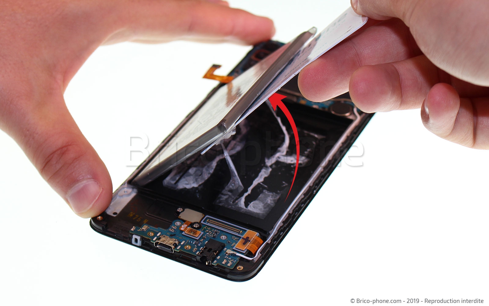 Démontage complet sur Galaxy A70 photo 3