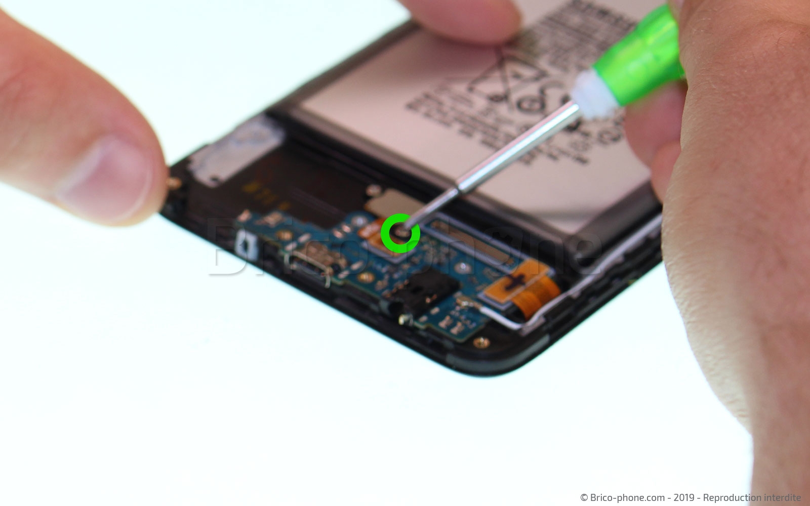 Démontage complet sur Galaxy A70 photo 1