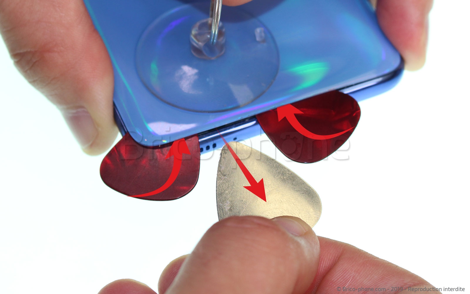 Changement de batterie sur Galaxy A70 photo 3