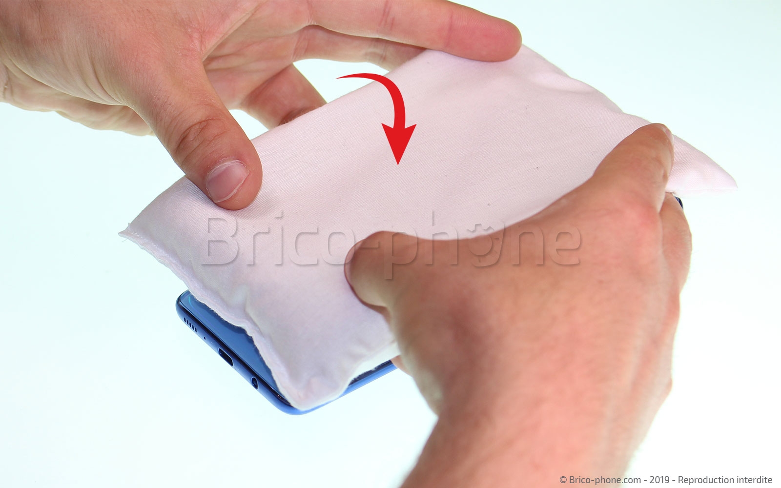 Changement de vitre arrière sur Galaxy A70 photo 1