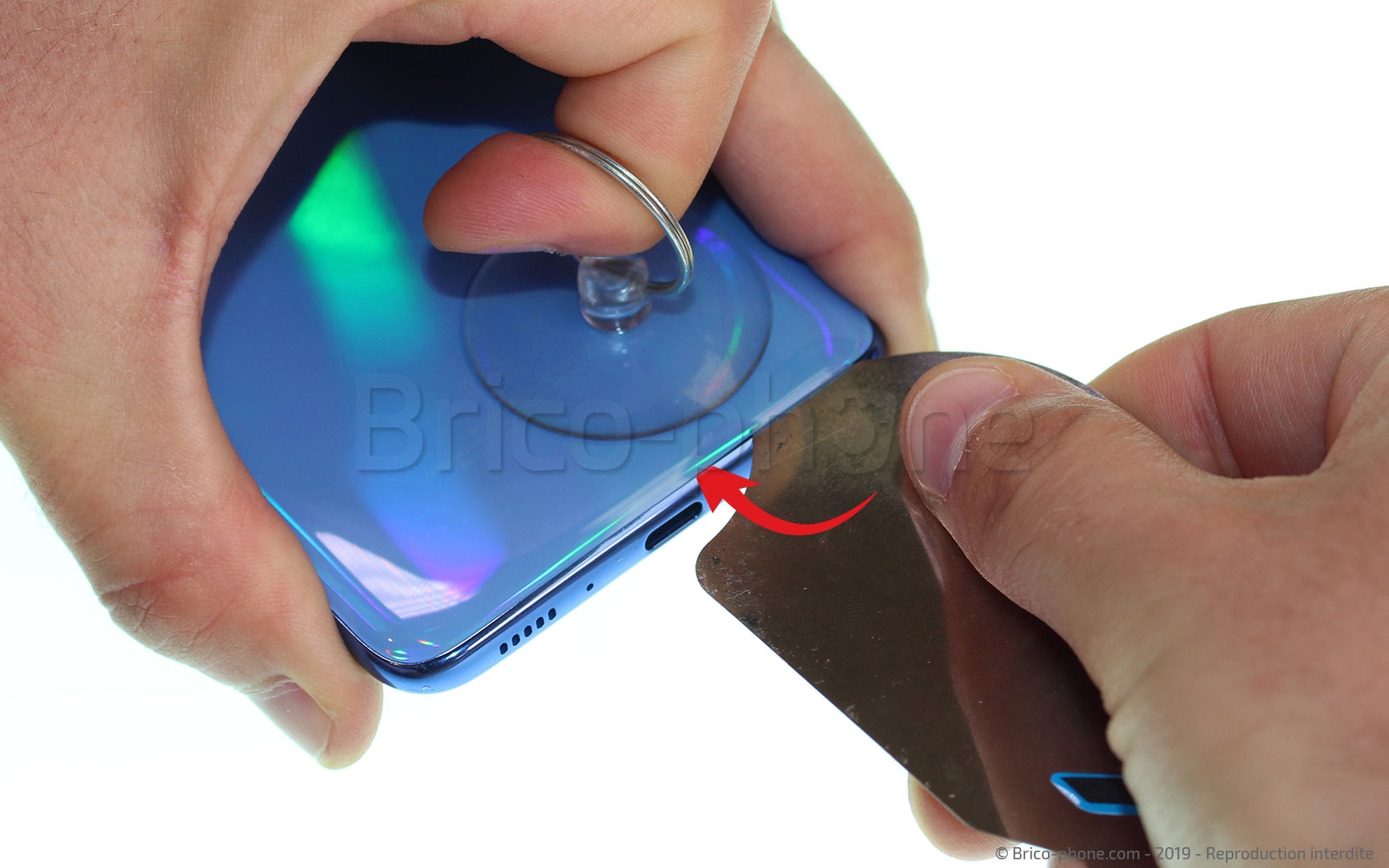 Changement de connecteur de charge sur Galaxy A70 photo 1