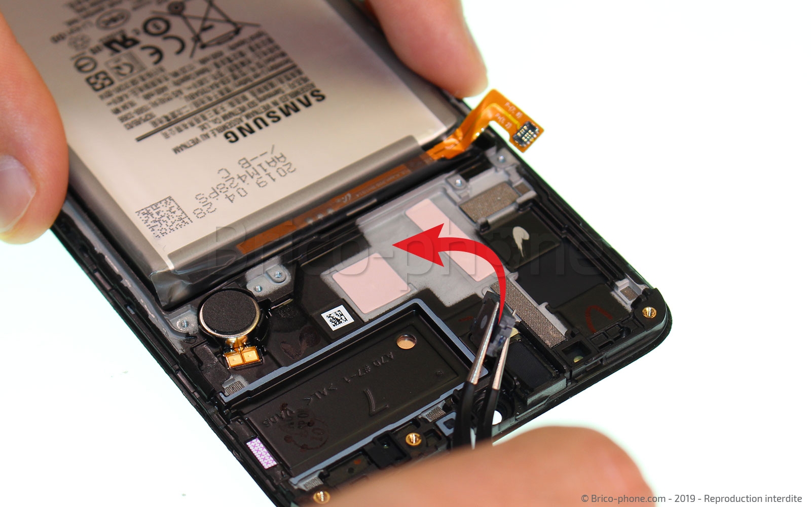 Changement de bloc écran sur Galaxy A70 photo 2