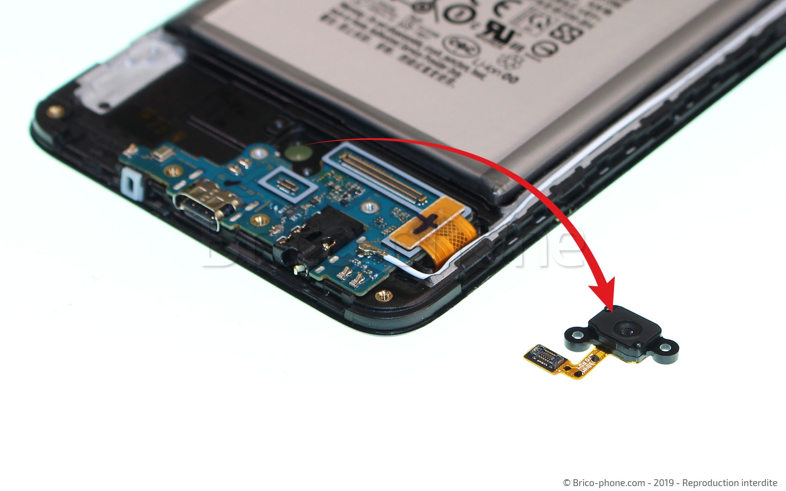 Changement de bloc écran sur Galaxy A70 photo 3