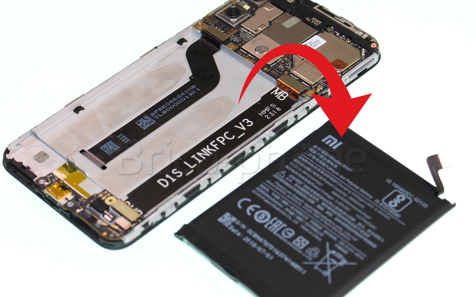 Démontage complet sur Mi A2 Lite photo 3