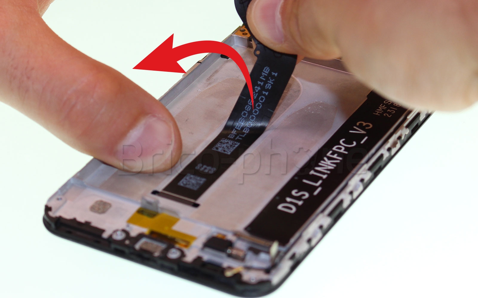 Remplacement de l'écran (vitre+ LCD) sur Mi A2 Lite photo 3