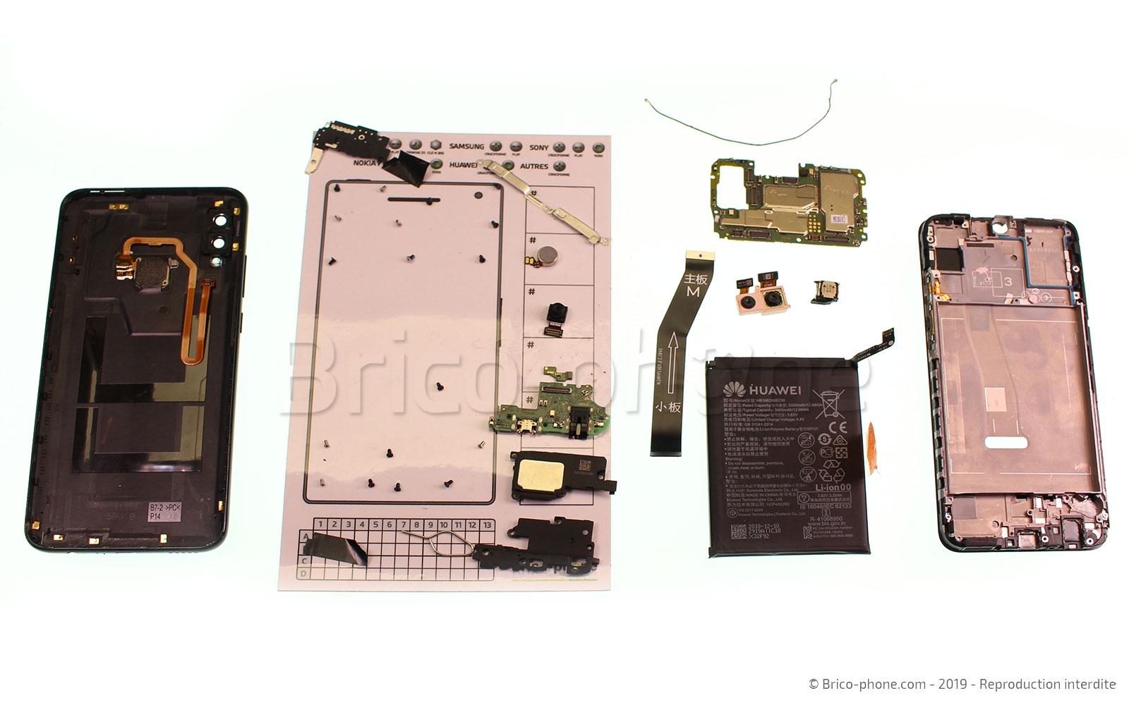 Démontage complet sur P Smart 2019 photo 1