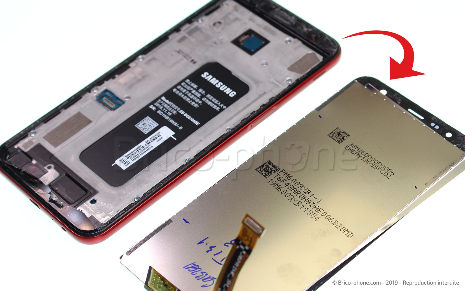 Démontage complet sur Galaxy J6 Plus photo 3