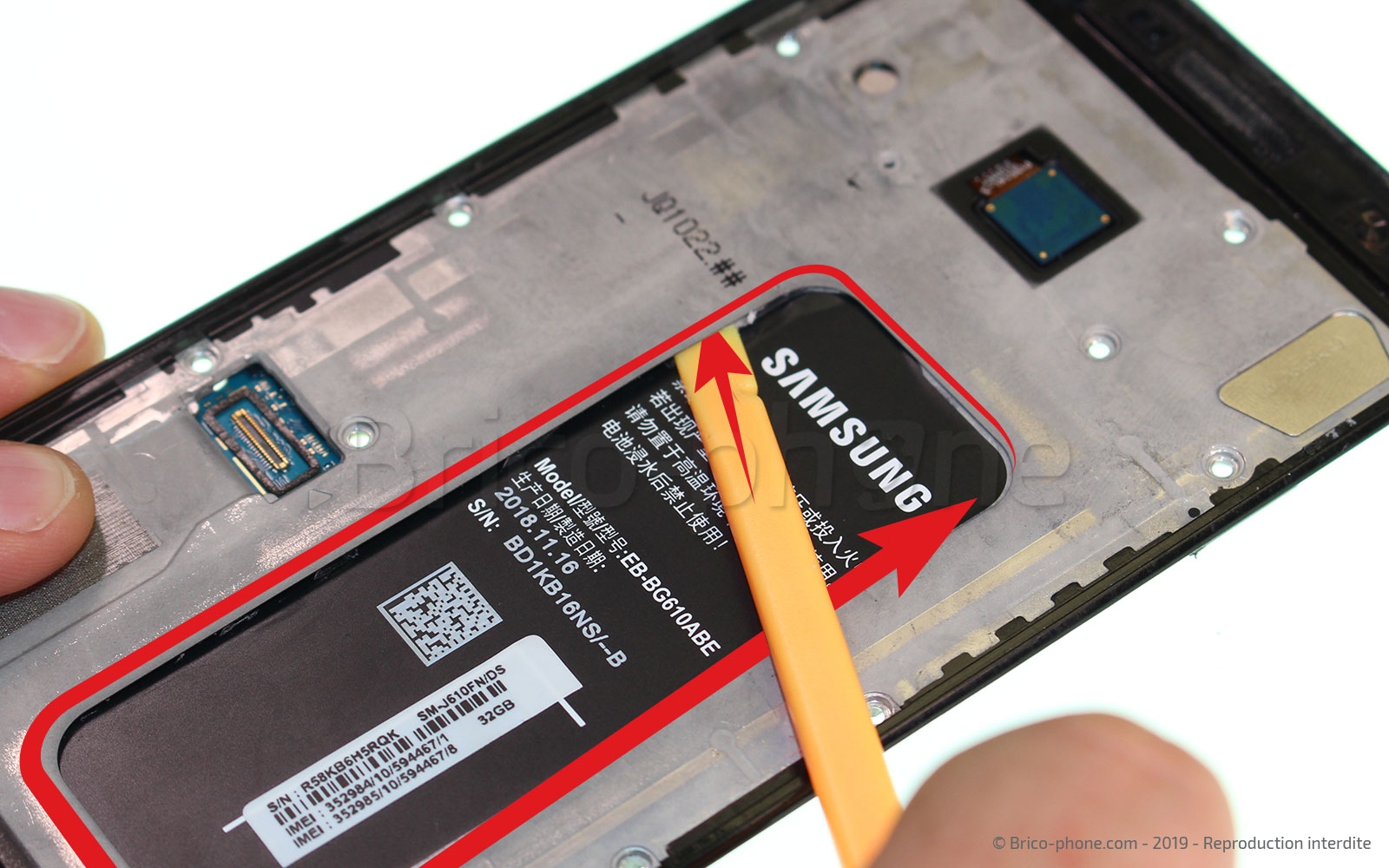 Démontage complet sur Galaxy J6 Plus photo 2