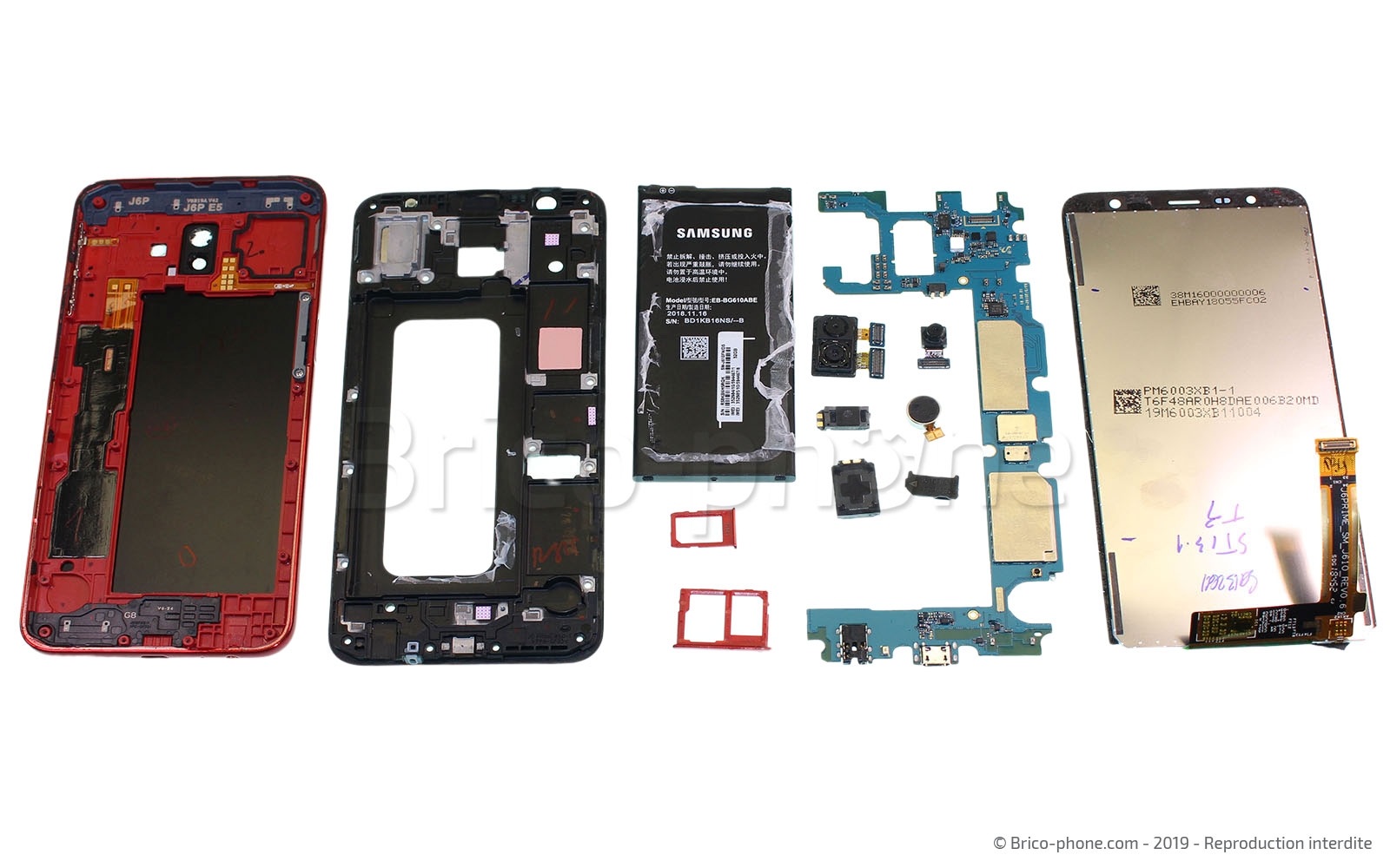 Démontage complet sur Galaxy J6 Plus photo 1
