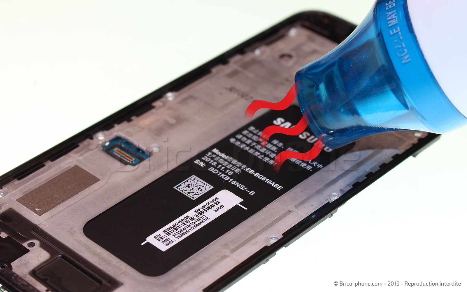 Changement de Batterie sur Galaxy J6 Plus photo 1