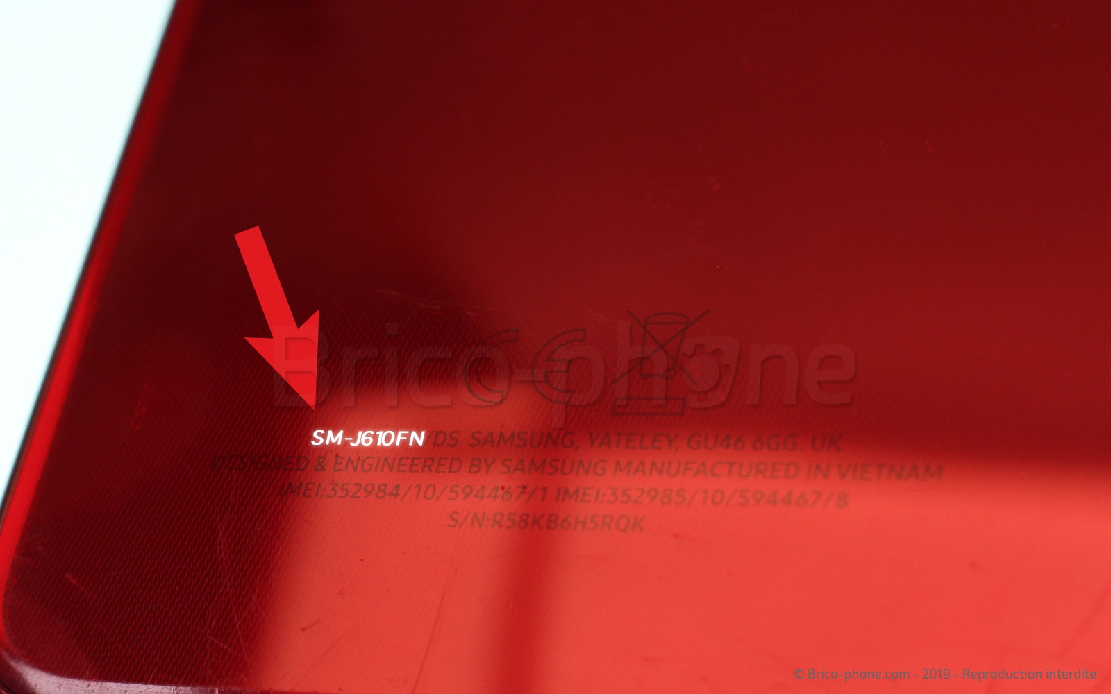 Changement de bloc écran sur Galaxy J6 Plus photo 1