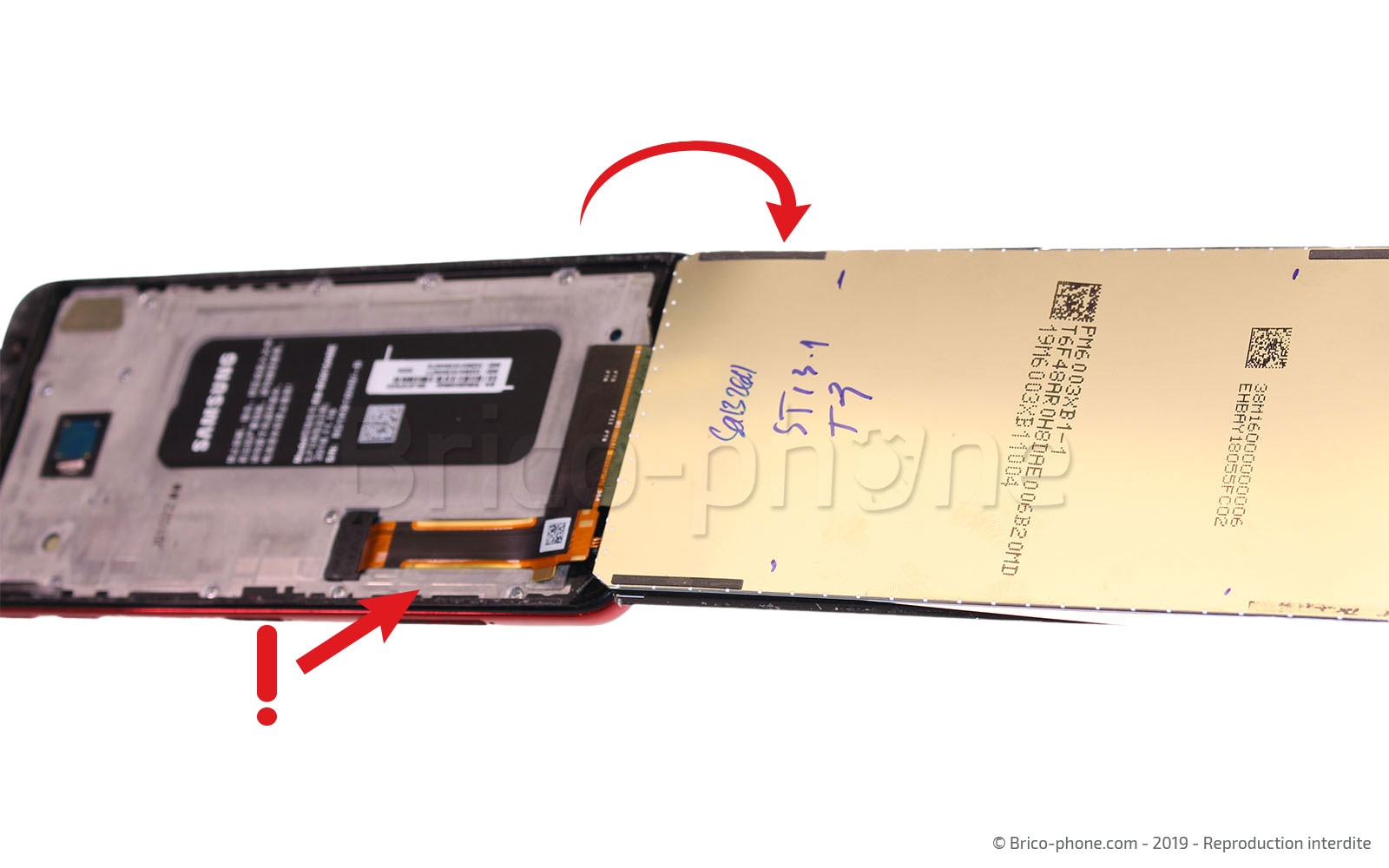 Changement de bloc écran sur Galaxy J6 Plus photo 3