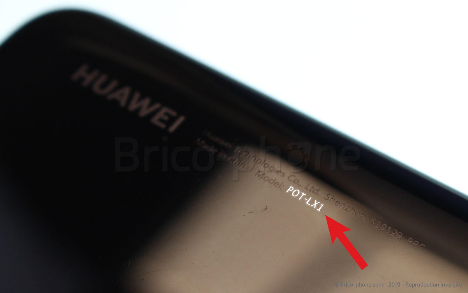 Changement d'écran vitre et LCD sur P Smart 2019 photo 1