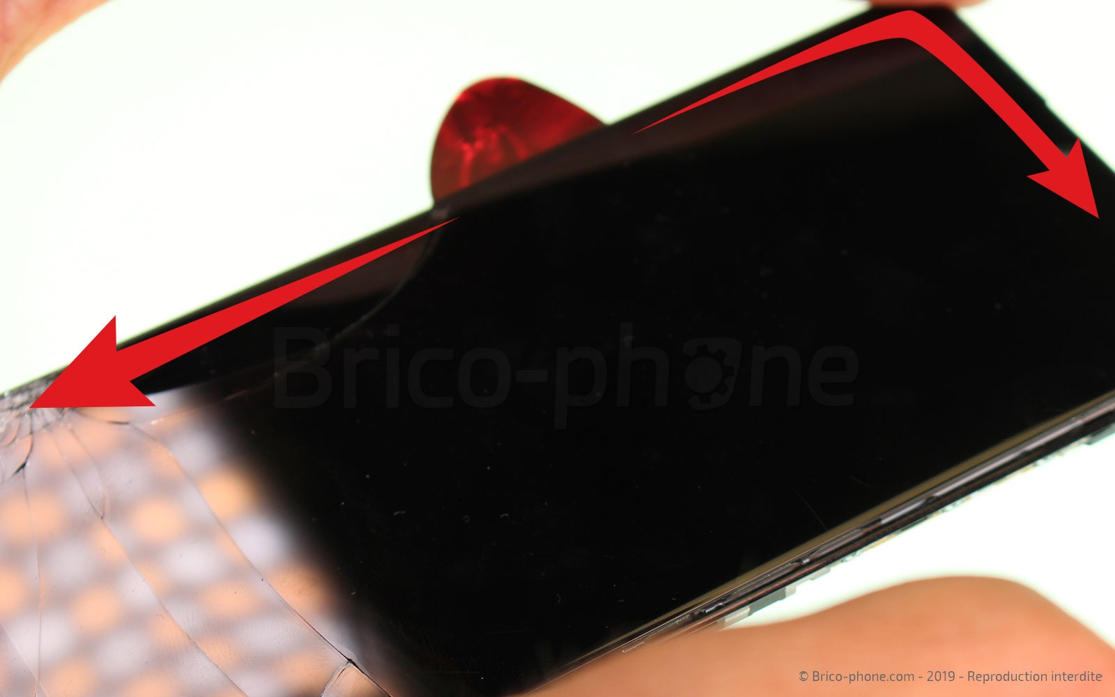 Changement d'écran vitre et LCD sur P Smart 2019 photo 1