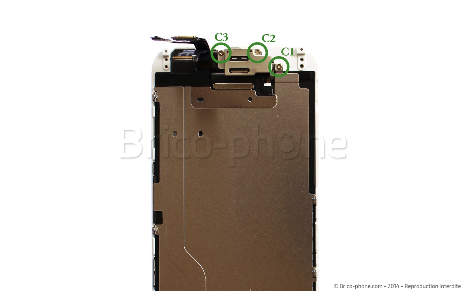 Changement d'écran (vitre+LCD) sans éléments prémontés sur iPhone 6 photo 1