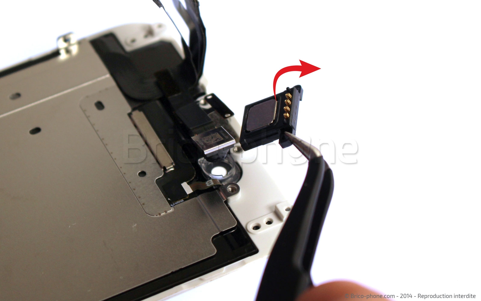 Changement d'écran (vitre+LCD) sans éléments prémontés sur iPhone 6 photo 2