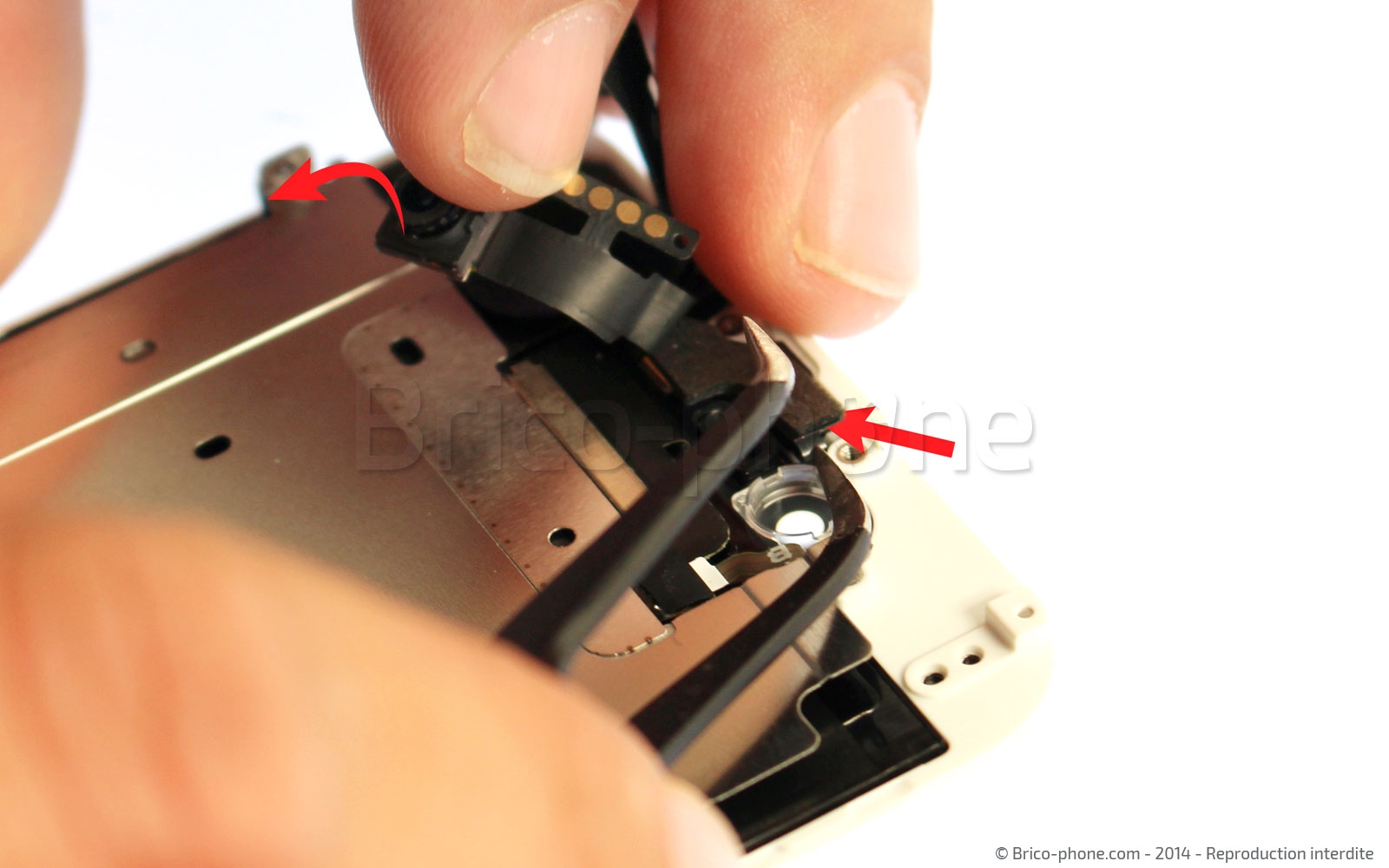 Changement d'écran (vitre+LCD) sans éléments prémontés sur iPhone 6 photo 1