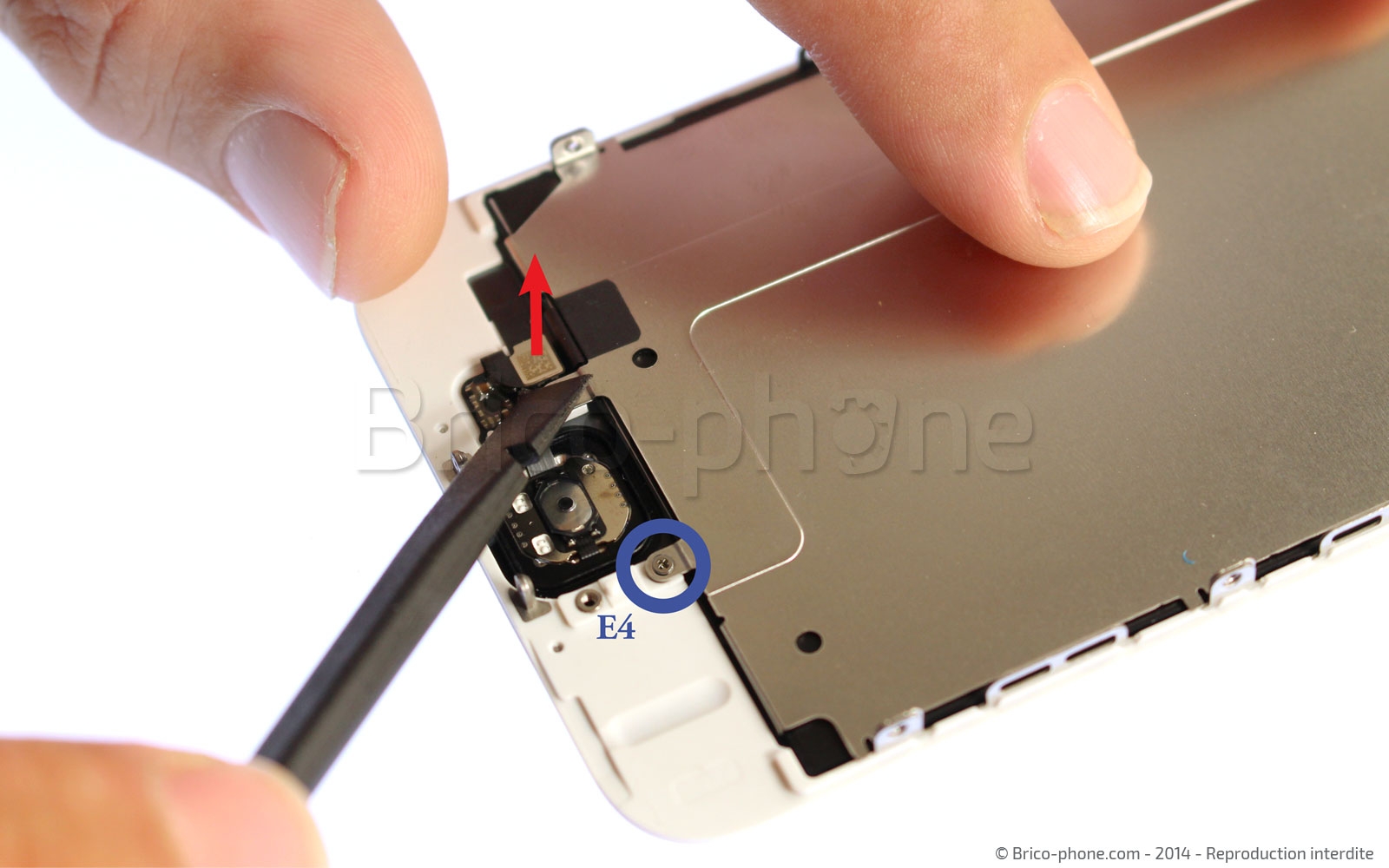 Changement d'écran (vitre+LCD) sans éléments prémontés sur iPhone 6 photo 1