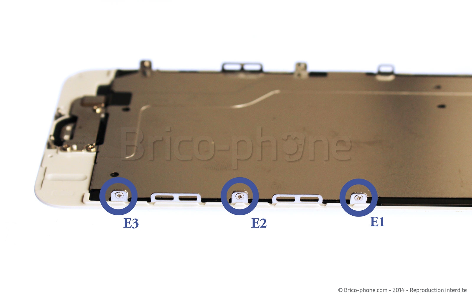 Changement d'écran (vitre+LCD) sans éléments prémontés sur iPhone 6 photo 1