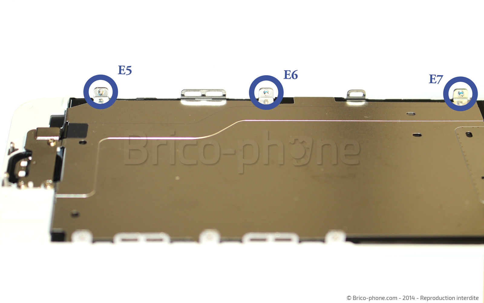 Changement d'écran (vitre+LCD) sans éléments prémontés sur iPhone 6 photo 2