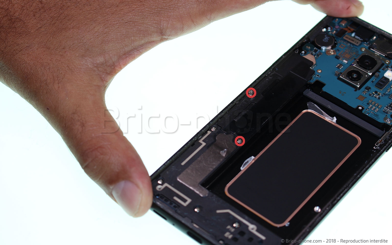 Changement du connecteur de charge sur Galaxy S9 Plus photo 1