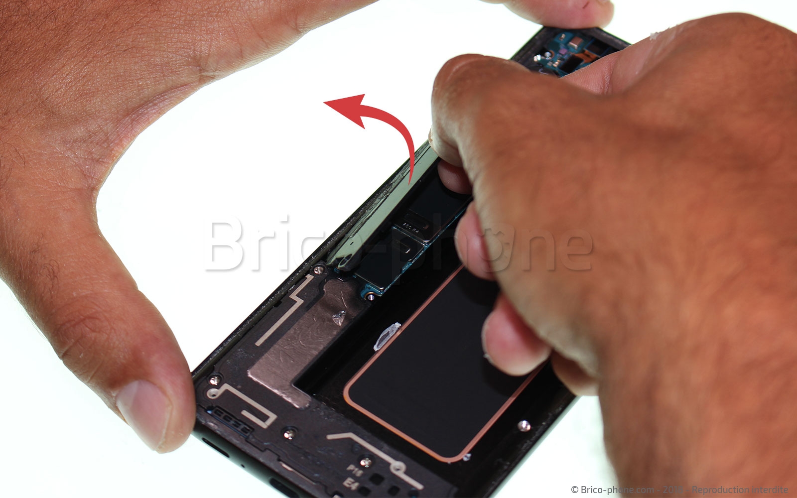 Changement du connecteur de charge sur Galaxy S9 Plus photo 3