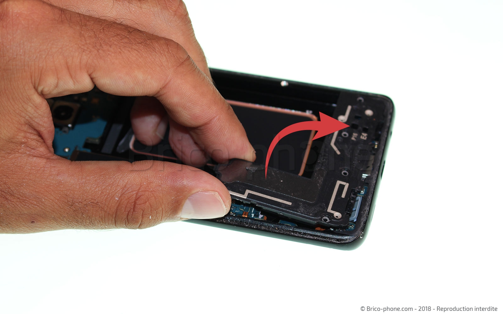 Changement du connecteur de charge sur Galaxy S9 Plus photo 2