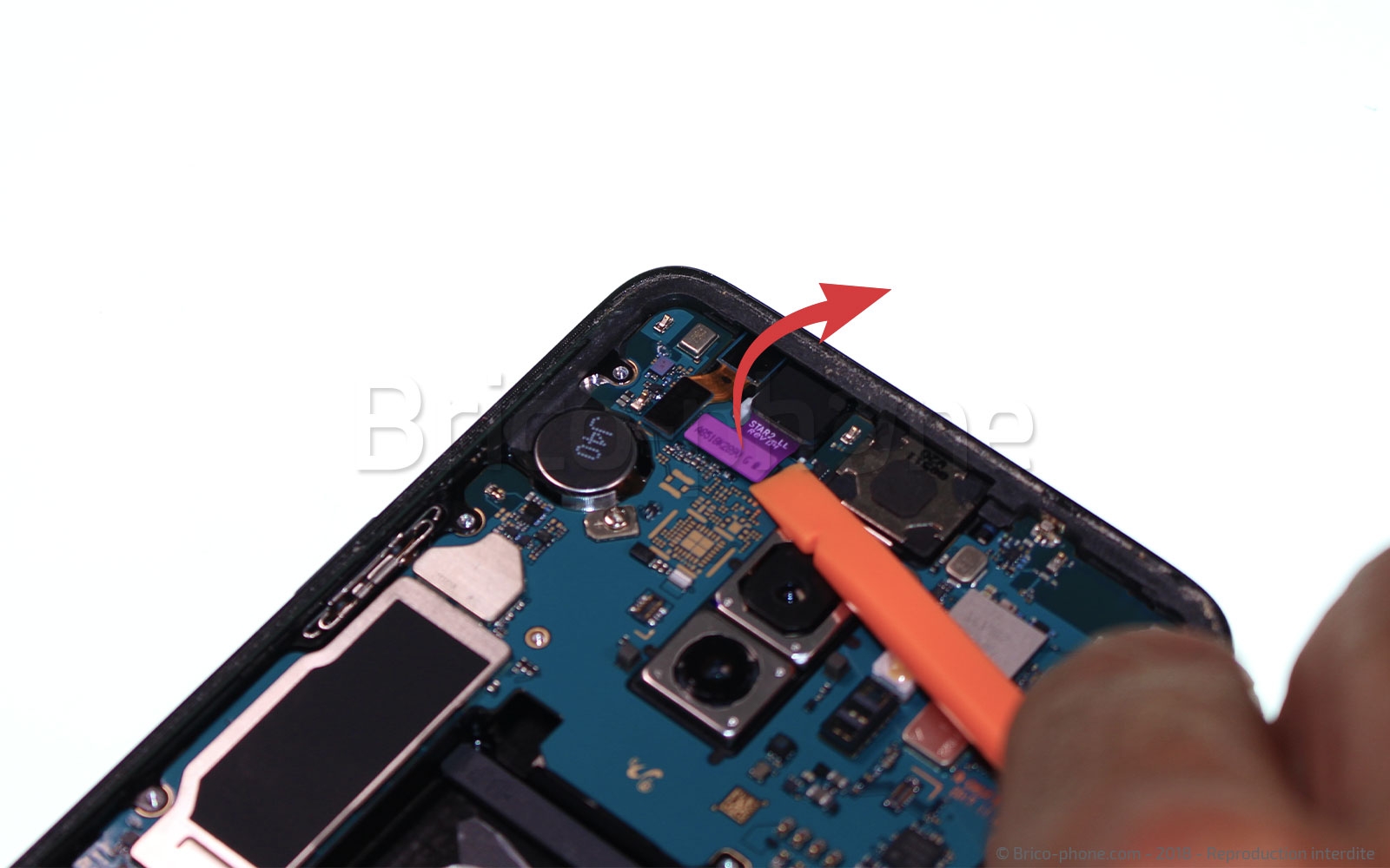 Changement du connecteur de charge sur Galaxy S9 Plus photo 1