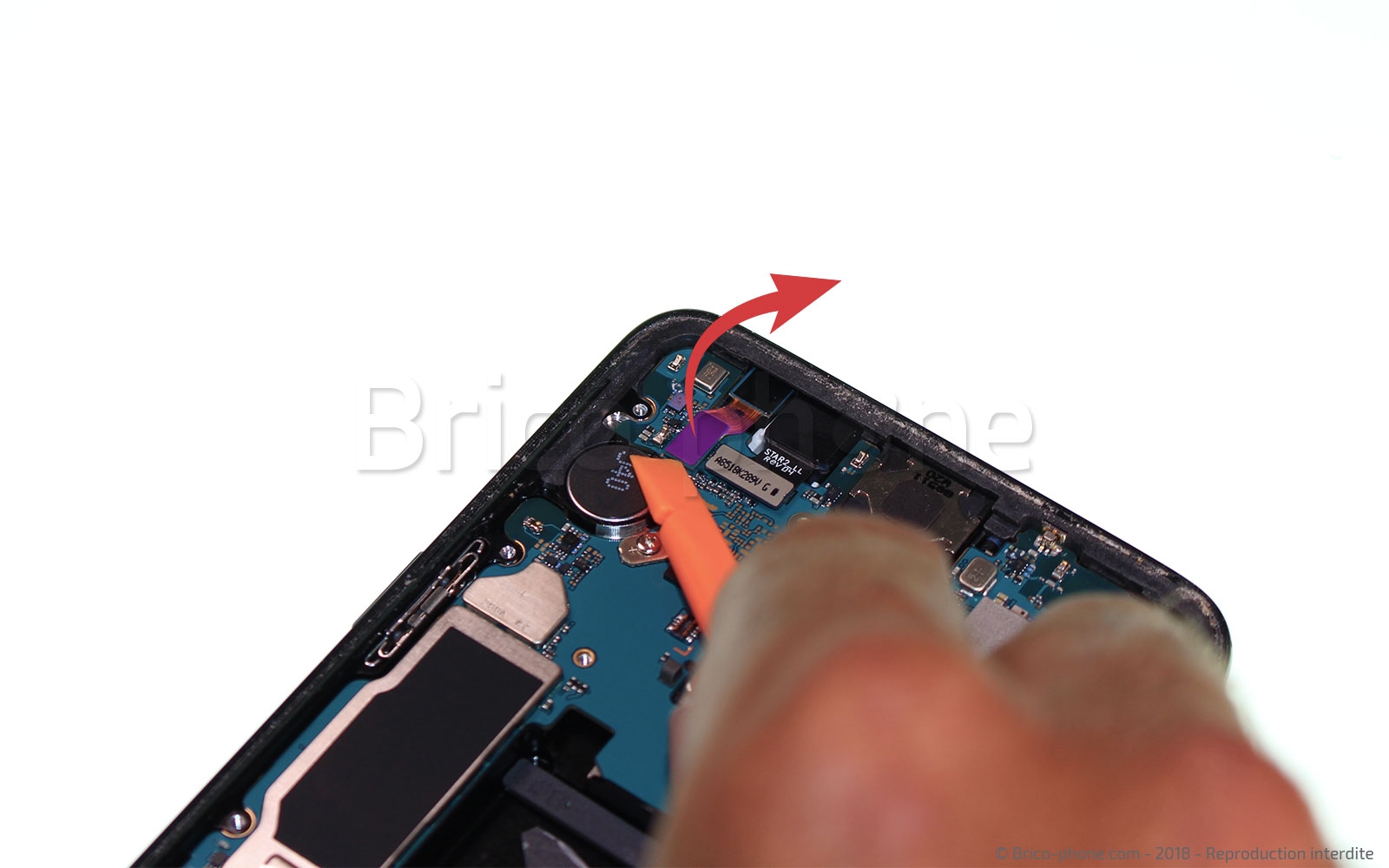 Changement du connecteur de charge sur Galaxy S9 Plus photo 2